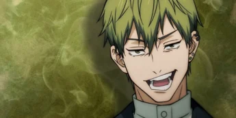 Naoya Zenin em arte promocional de JUJUTSU KAISEN: Execução