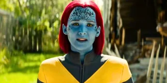 Jennifer Lawrence como Mística em X-Men Fênix Negra