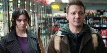 Jeremy Renner e Hailee Steinfeld em Gavião Arqueiro