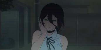Reze em cena de Chainsaw Man - O Filme: Arco da Reze