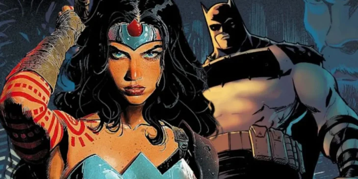 Versões Absolute da Mulher-Maravilha e do Batman