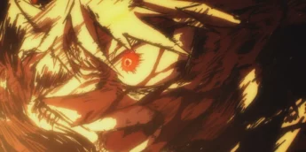 Bakugo em ação em cena do Episódio 4 da temporada final de My Hero Academia