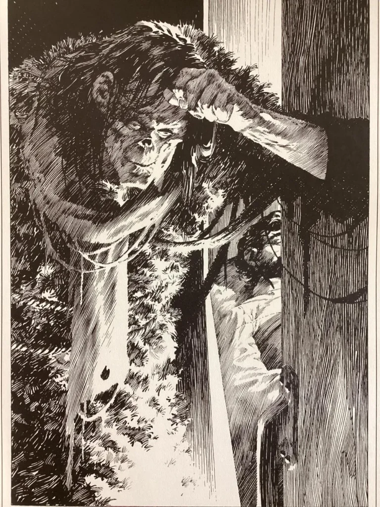 Monstro de Frankenstein por Bernie Wrightson