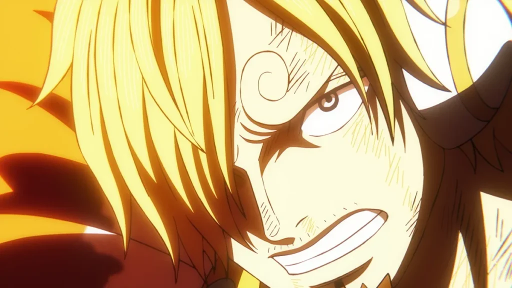 Sanji em cena do Episódio 1.147 de One Piece