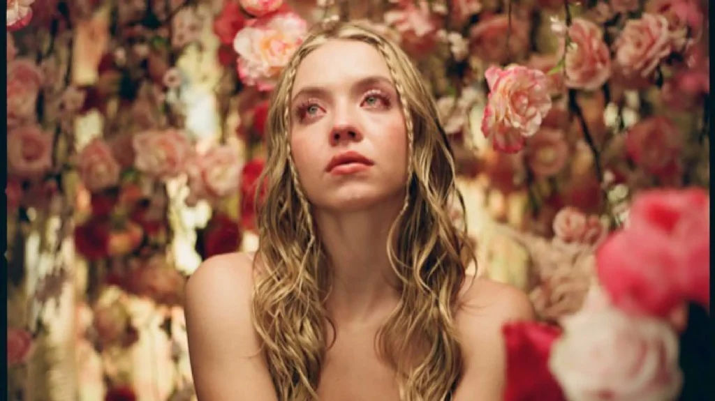 Sydney Sweeney em Euphoria, série da HBO