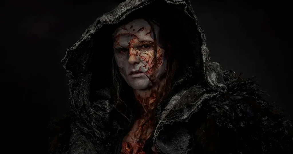 Jacob Elordi como o Monstro de Frankenstein