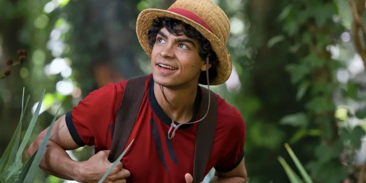 Luffy (Iñaki Godoy) em cena da 2ª temporada de One Piece: A Série