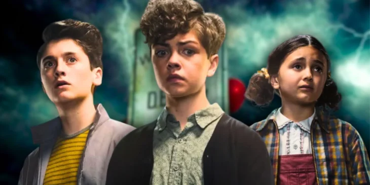 Teddy, Phil e Susie de IT Bem-Vindos a Derry