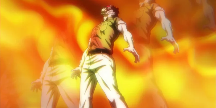Tanzaburou Tojima em cena do Episódio 1 de Tojima Wants to Be a Kamen Rider