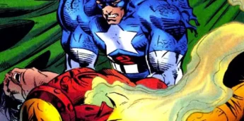 Capitão América e o Homem de Ferro nos quadrinhos da Marvel