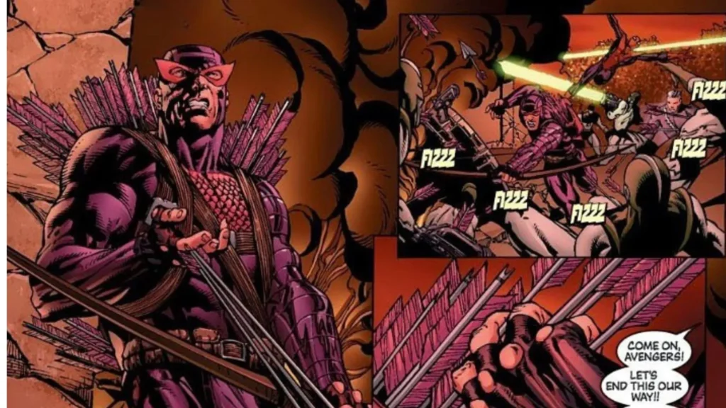 Gavião Arqueiro nos quadrinhos da Marvel