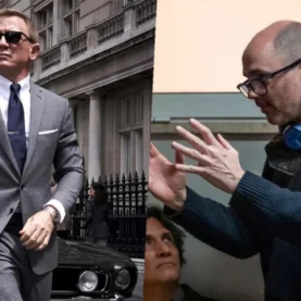 James Bond e o diretor Edward Berger