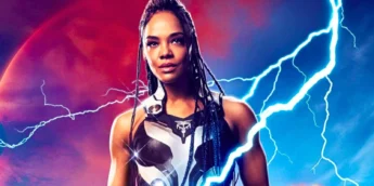 Tessa Thompson caracterizada como Valquíria no MCU