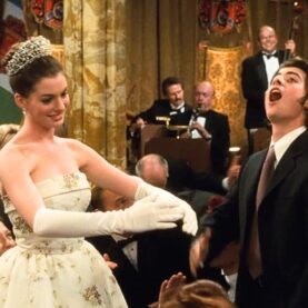Anne Hathaway no filme original de O Diário da Princesa