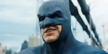 Ben Affleck trajado como Batman