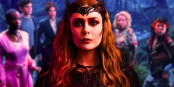 Feiticeira Escarlate e elenco de Agatha Desde Sempre
