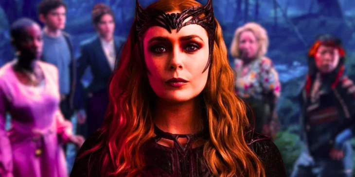 Feiticeira Escarlate e elenco de Agatha Desde Sempre