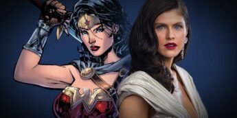 Mulher-Maravilha e Alexandra Daddario