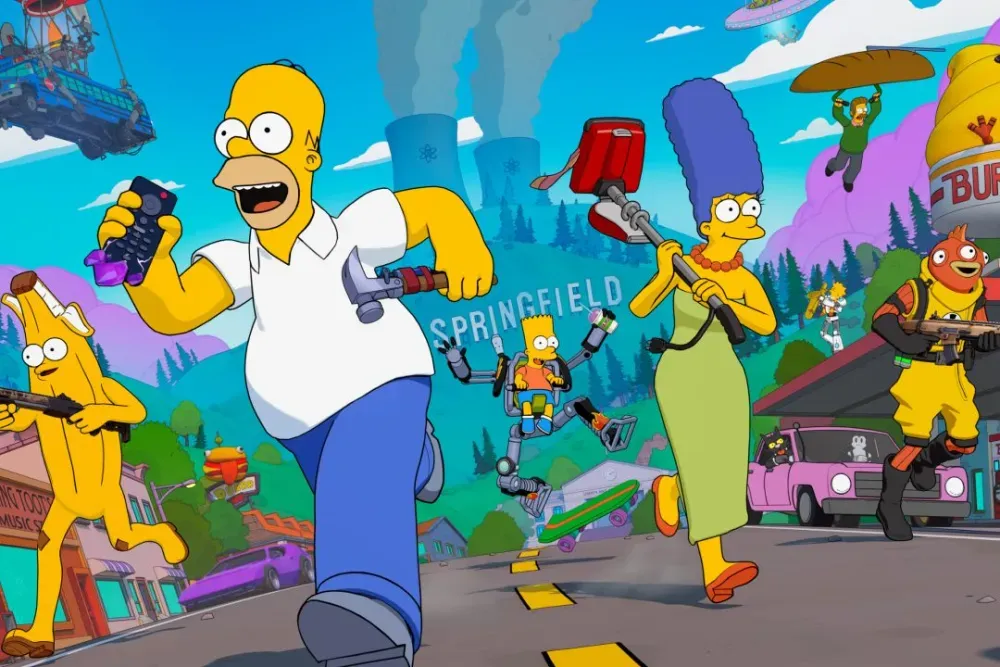Evento de Os Simpsons em Fortnite