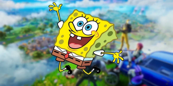 Fortnite e Bob Esponja