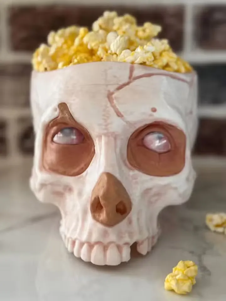 Balde de pipoca de Frankenstein, de Guillermo del Toro
