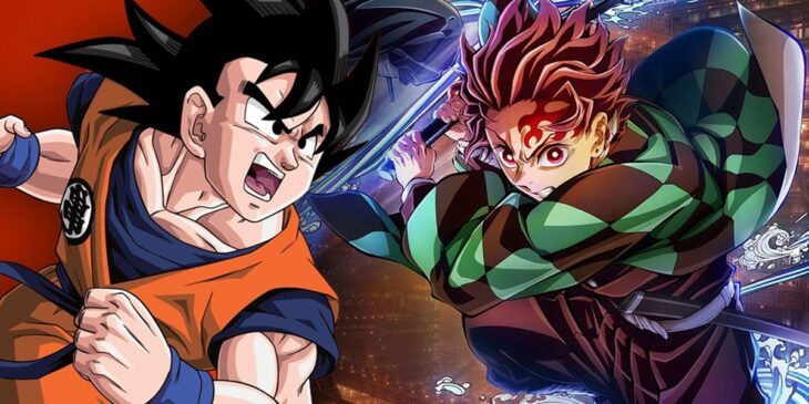 Dragon Ball e Demon Slayer