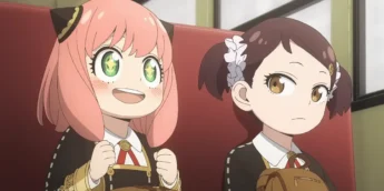 Anya e Becky em cena do Arco do Sequestro do Ônibus em SPY x FAMILY