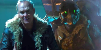 Michael Keaton como o Abutre em Homem-Aranha: De Volta ao Lar