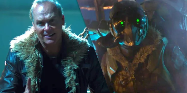 Michael Keaton como o Abutre em Homem-Aranha: De Volta ao Lar