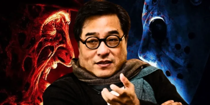 Ronny Yu e Robert Englud em Freddy vs Jason