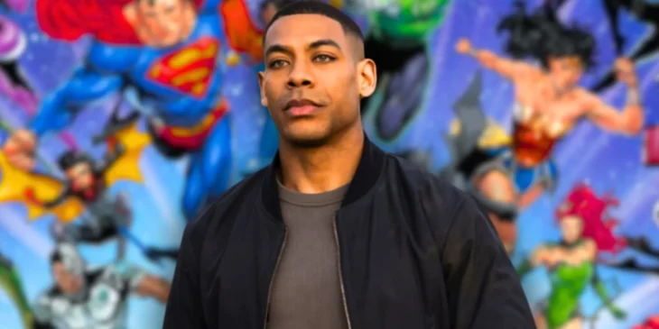 Aaron Pierre, de Lanternas, e heróis da DC