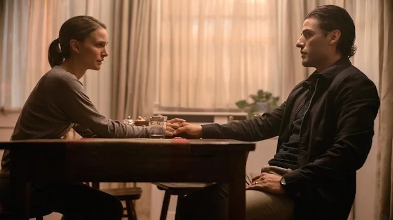 Natalie Portman e Oscar Isaac em Aniquilação