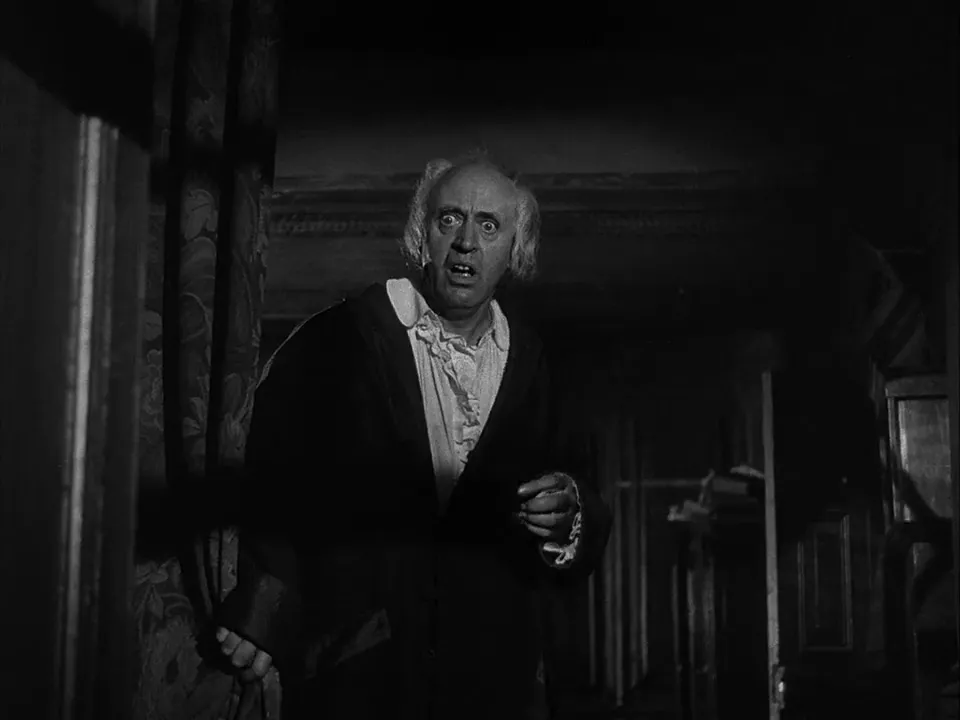 Alastair Sim em Contos de Natal, de 1951