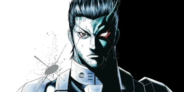 Arte de capa do Volume 1 do mangá Terraformars