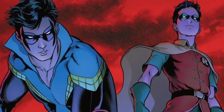 Dick Grayson e Jason Todd nos quadrinhos da DC