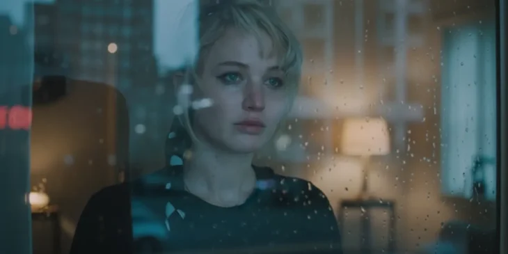Jennifer Lawrence em Morra, Amor
