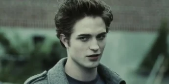Robert Pattinson como Edward Cullen em Crepúsculo