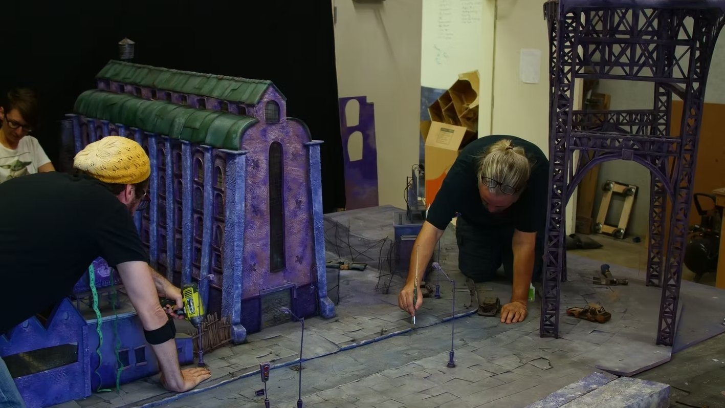 Foto de bastidores de Dupla Dinâmica