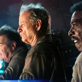 Caça-Fantasmas originais em Ghostbusters Apocalipse de Gelo