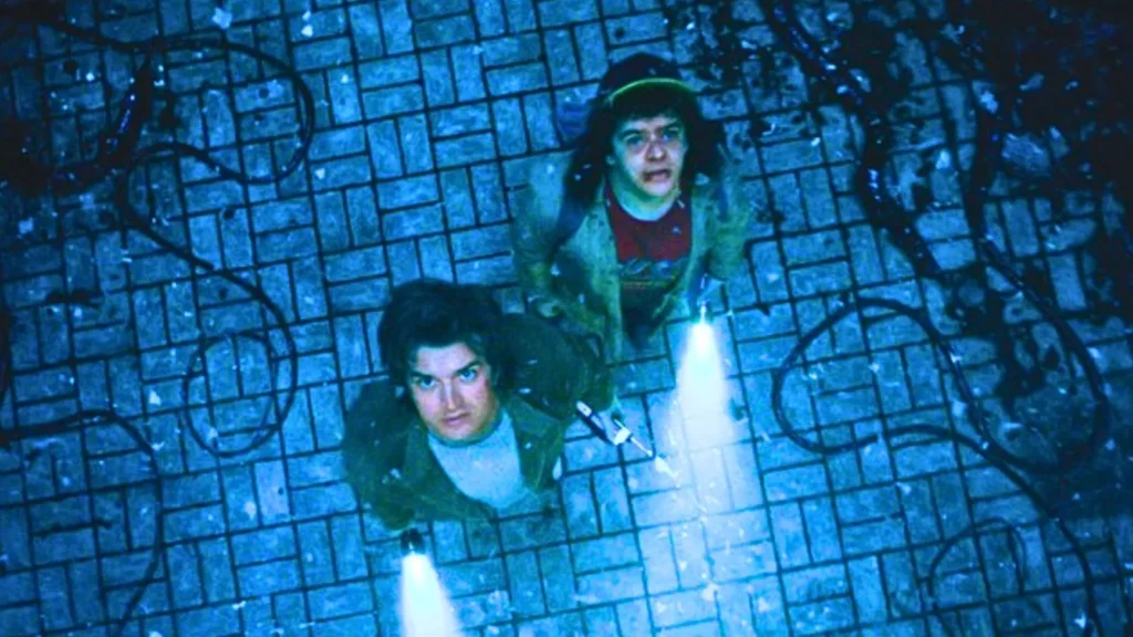 Steve e Dustin em Stranger Things 5