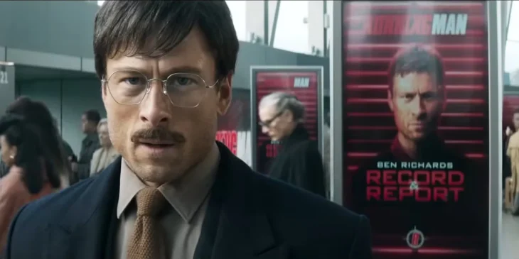 Glen Powell em O Sobrevivente