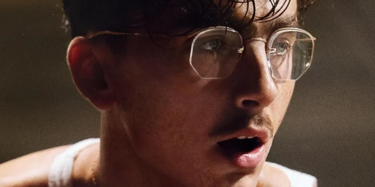 Timothée Chalamet em Marty Supreme, da A24