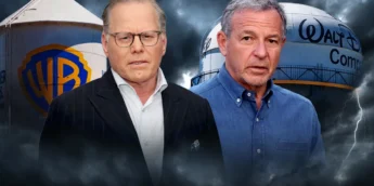 David Zaslav, CEO da Warner, e Bob Iger, CEO da Disney