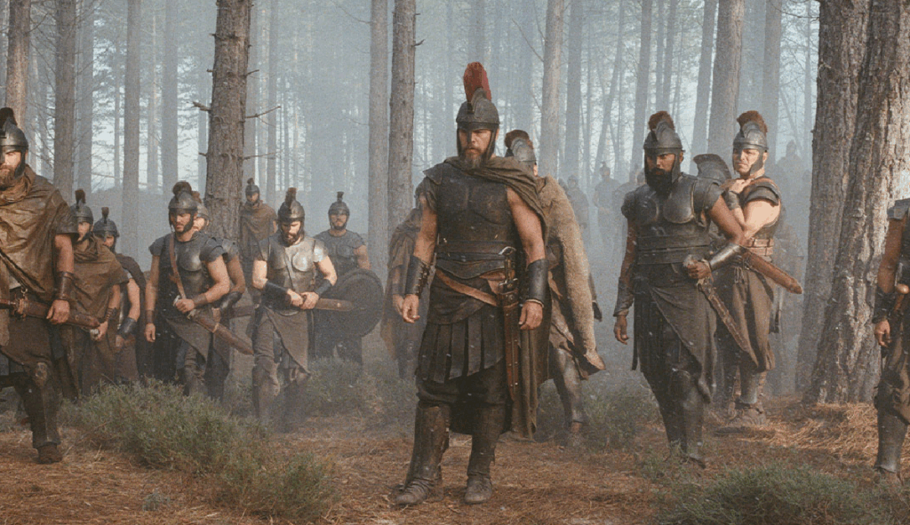 A Odisseia teve sequências inteiras produzidas no alto-mar; Veja imagem inédita com Matt Damon