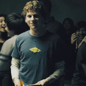 Jesse Eisenberg em A Rede Social