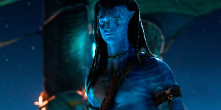Jake Sully em Avatar Fogo e Cinzas