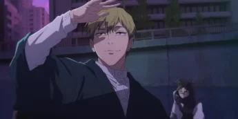 Naoya Zenin e Choso em cena de JUJUTSU KAISEN: Execução