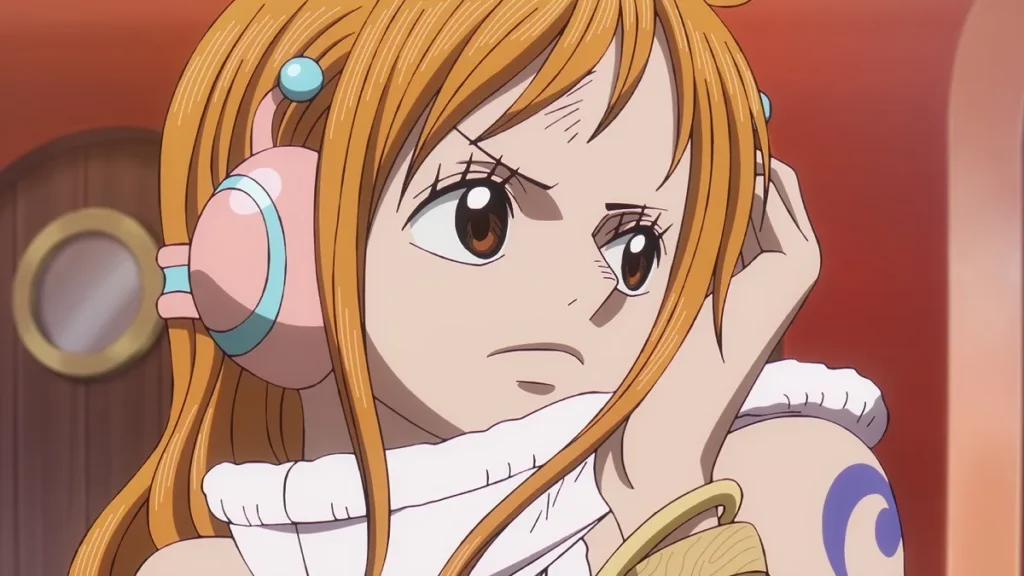 Nami em cena do Episódio 1.150 de One Piece