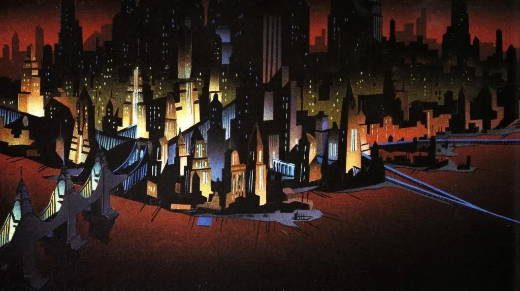 Gotham de Batman: A Série Animada
