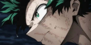 Deku em cena do Episódio 167 de My Hero Academia